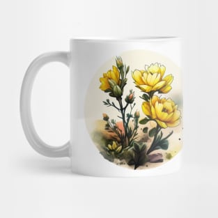 Yellow Flower Mug